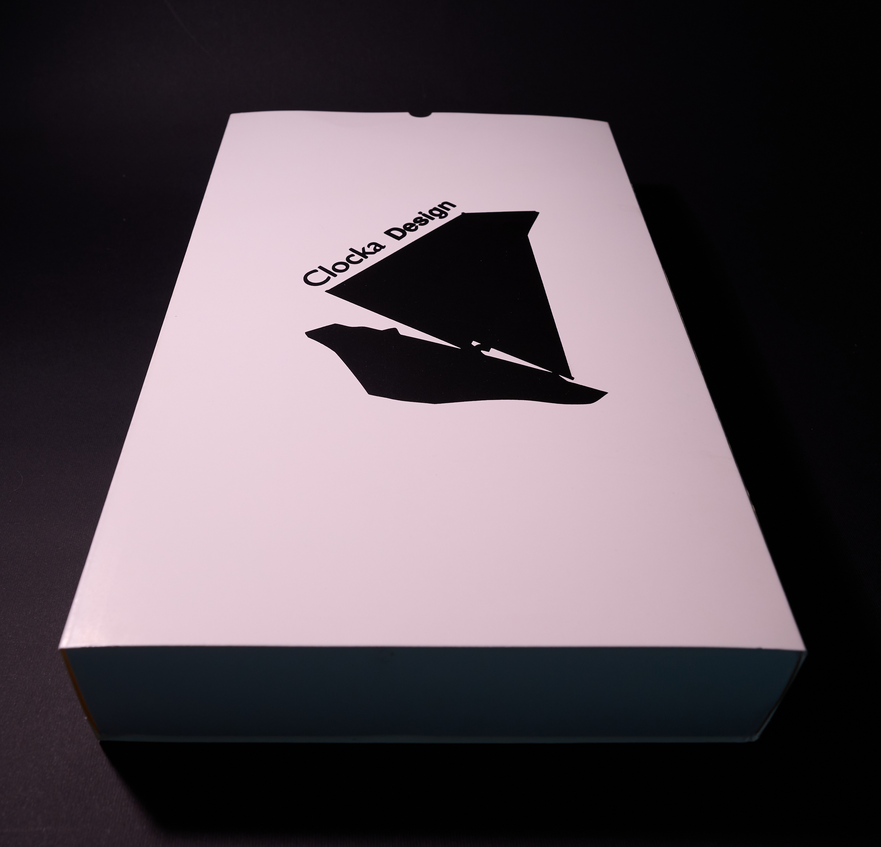 Custom Clocka Design packaging for the Boats collection