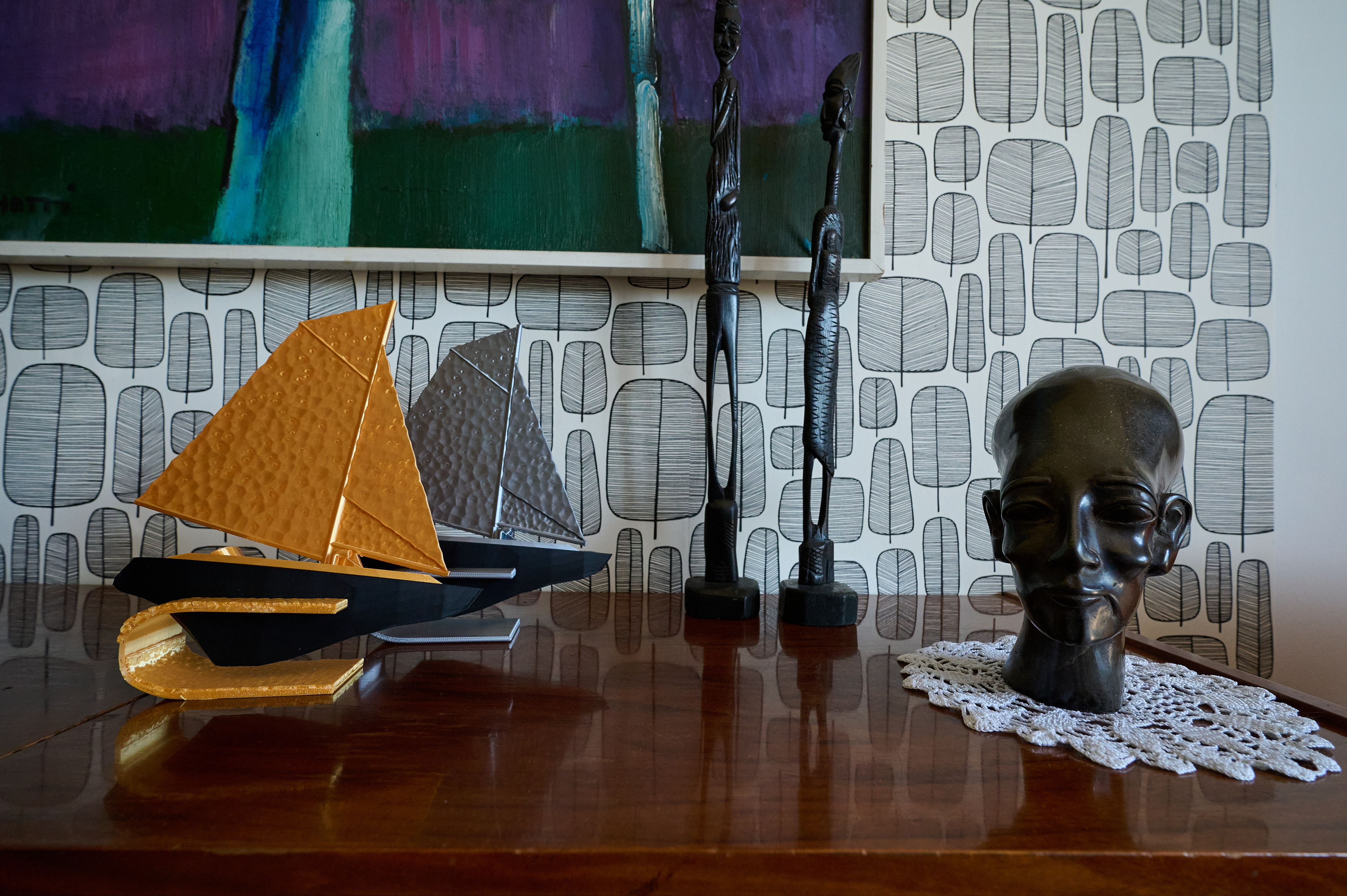 Sailboat Wind Silver, main view
