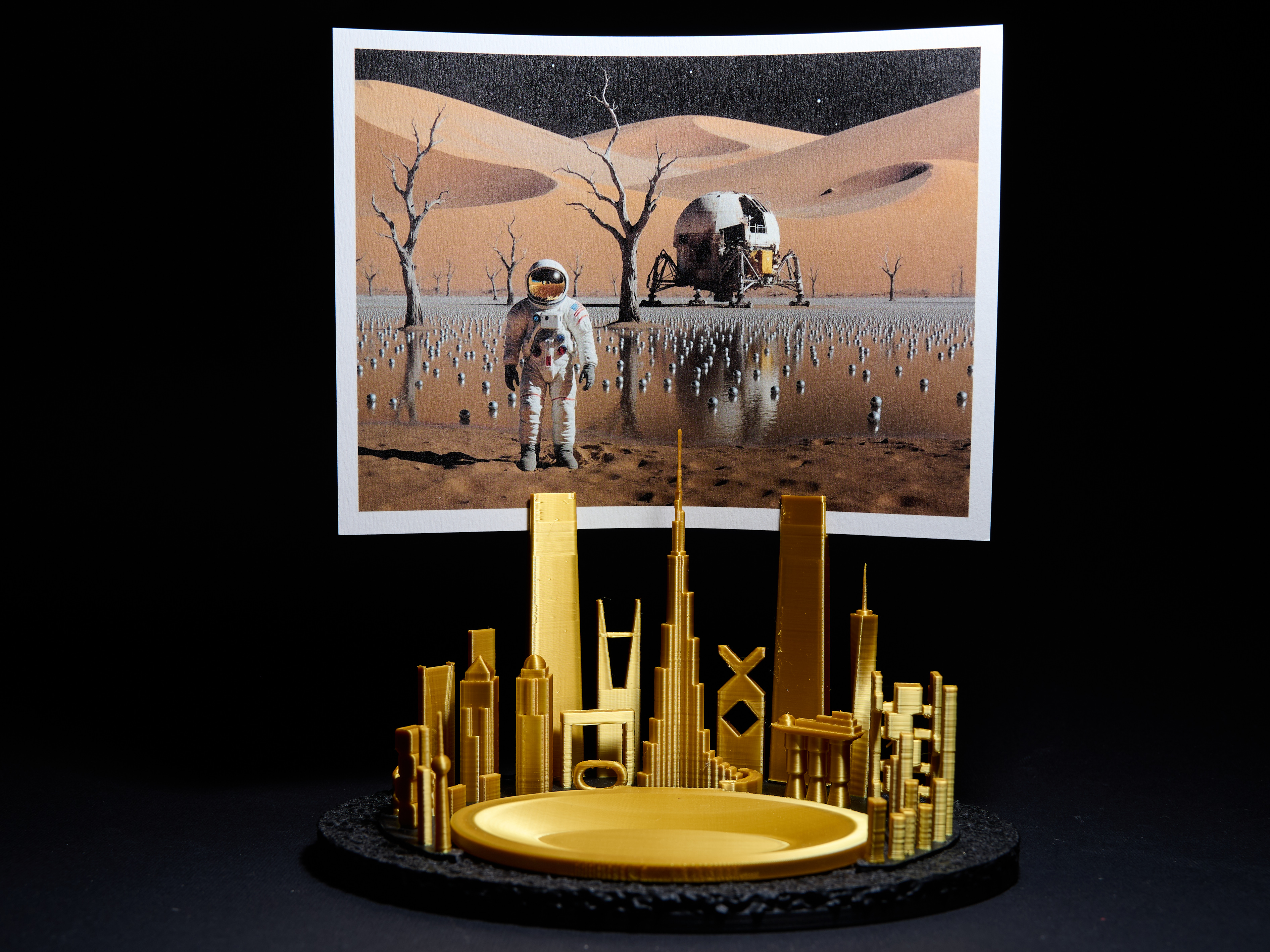 Arab Dream Gold, detail 1